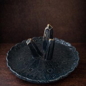 Obsidian – Smykkeskål